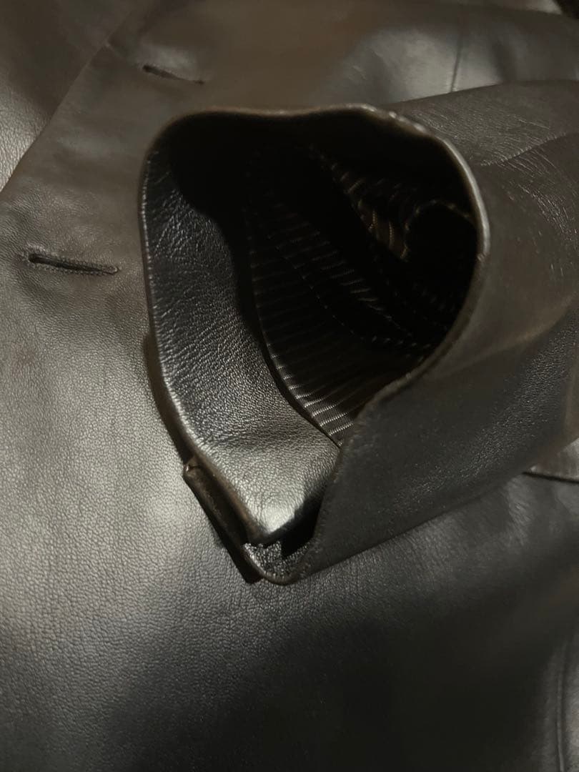 ディオールオム　dior homme サイズ48 レザージャケット　国内正規品