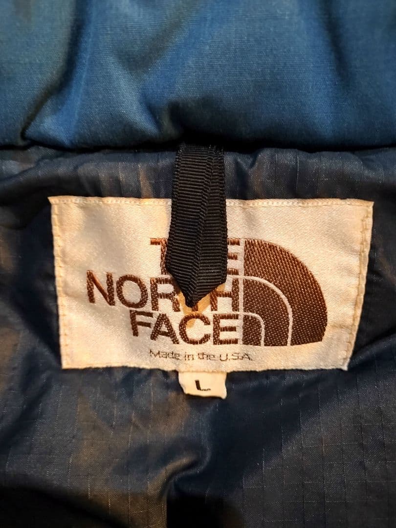 ★美品★　ノースフェイス　ベスト　茶タグ　70S　ヴィンテージ