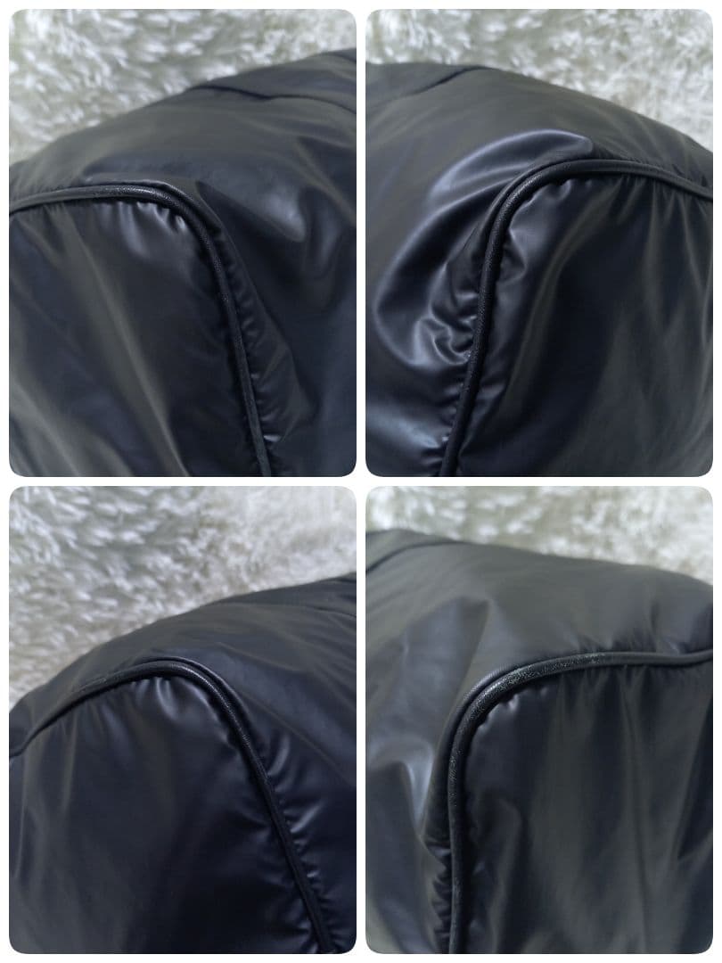 ●良品●　ハンティングワールド　バチュークロス　2way　ボストンバッグ　黒