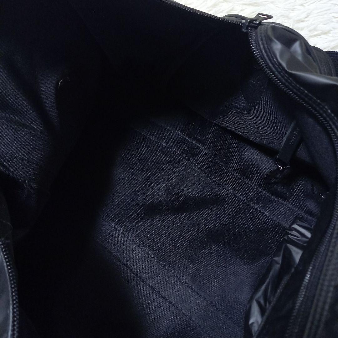 ●良品●　ハンティングワールド　バチュークロス　2way　ボストンバッグ　黒