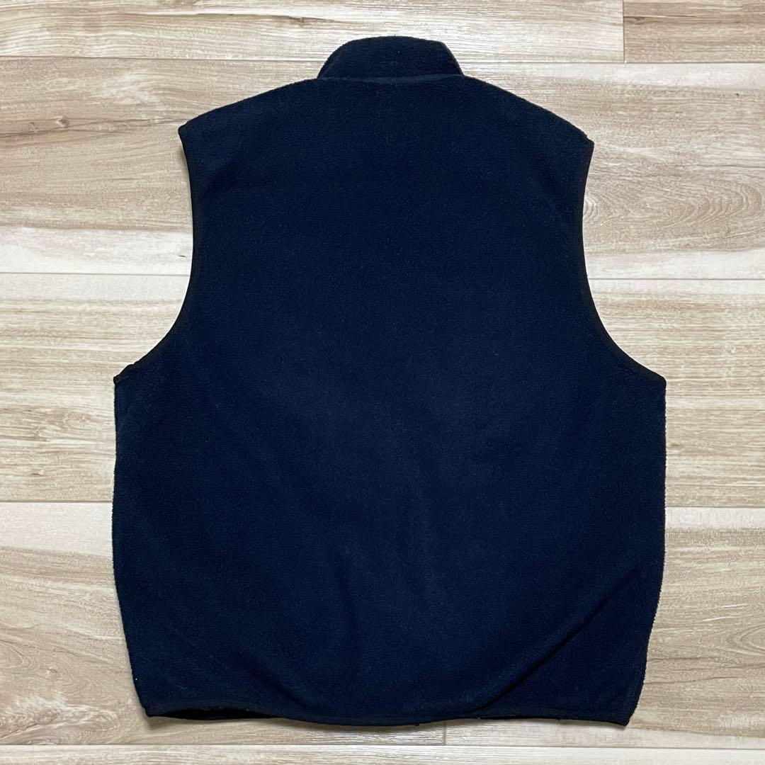 [M] 90s POLO SPORT リバーシブル ナイロン フリース ベスト