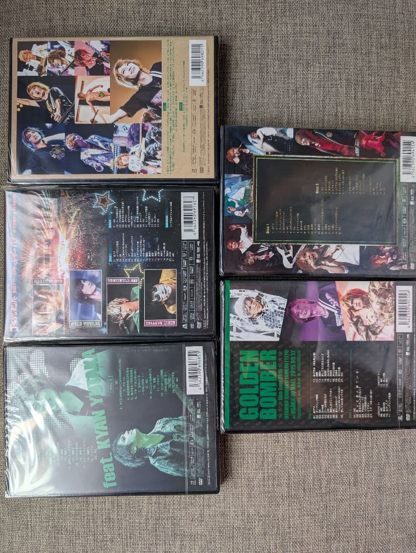 期間限定値下げ中！　ゴールデンボンバー　DVD まとめ売り