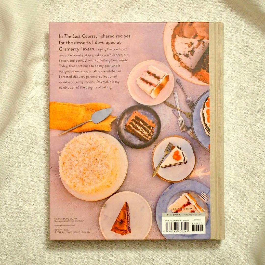 洋書 Delectable Claudia Fleming cookbook USA