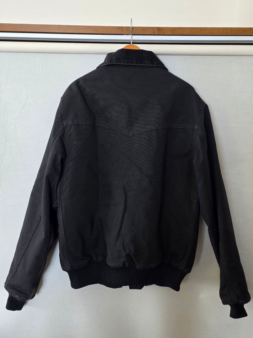 90s ・希少星タグ Carhartt サンタフェジャケット ブラック Lサイズ