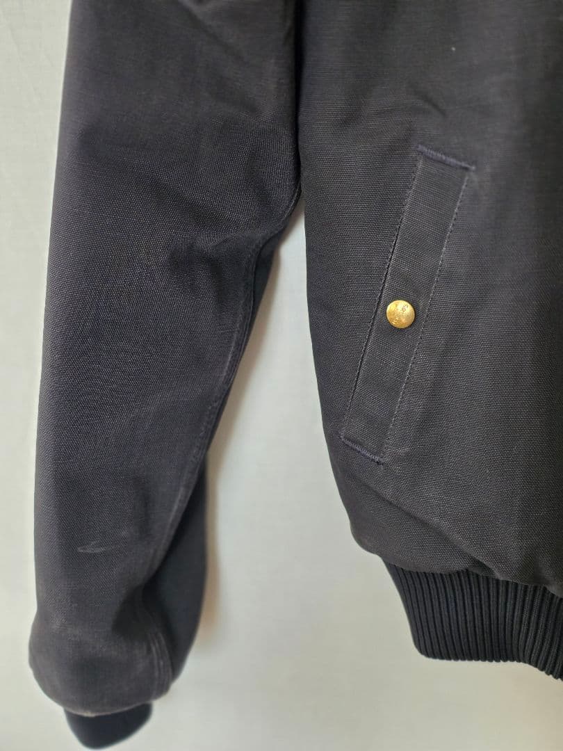 90s ・希少星タグ Carhartt サンタフェジャケット ブラック Lサイズ