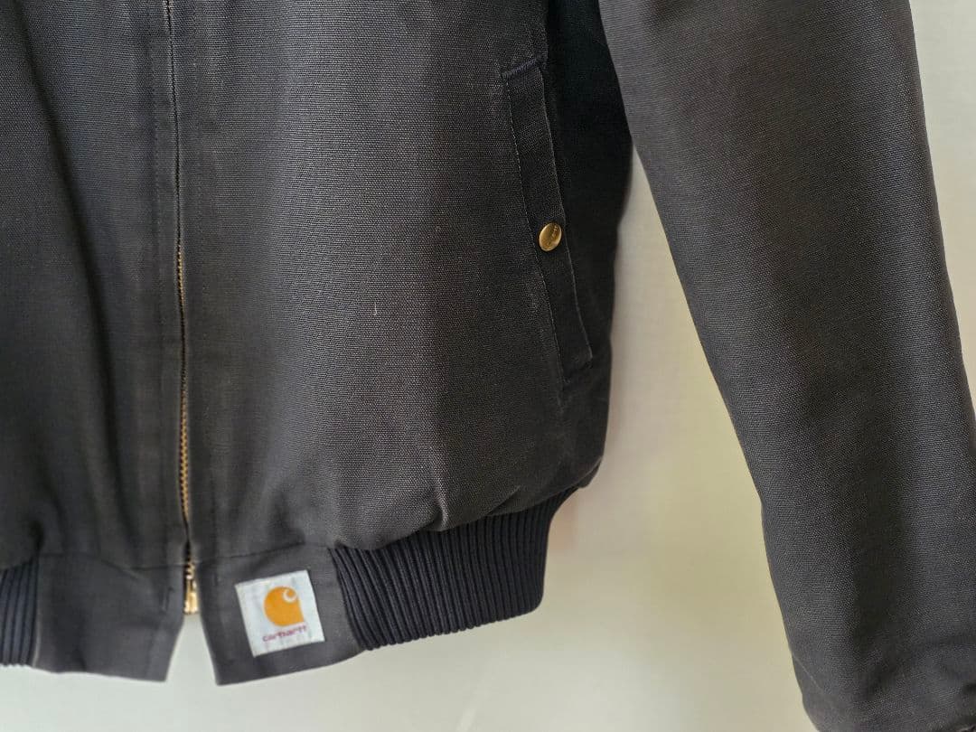 90s ・希少星タグ Carhartt サンタフェジャケット ブラック Lサイズ