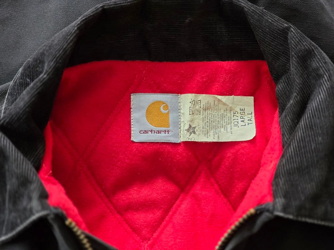 90s ・希少星タグ Carhartt サンタフェジャケット ブラック Lサイズ
