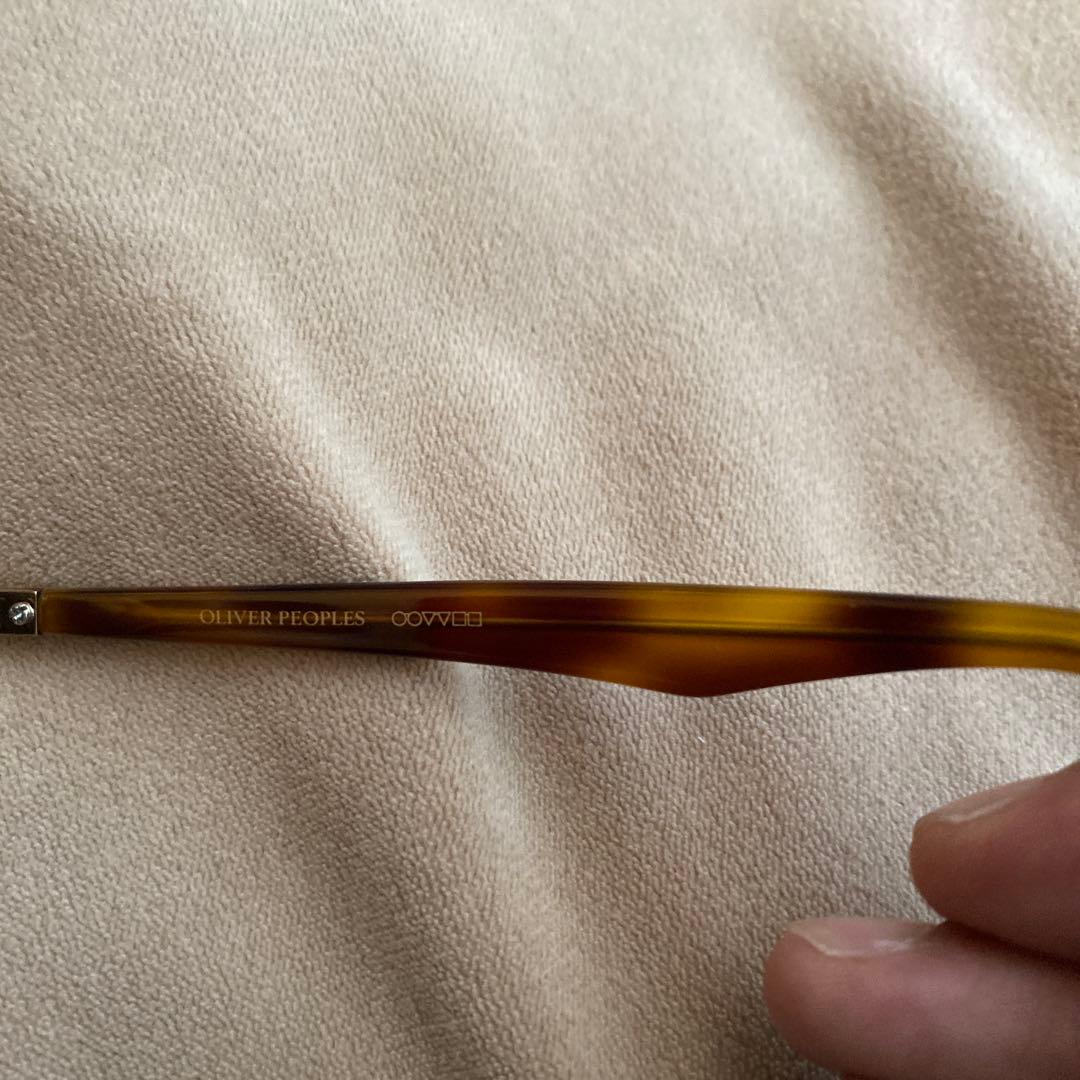 オリバーピープルズ　crossly ティアドロップ　新品同様
