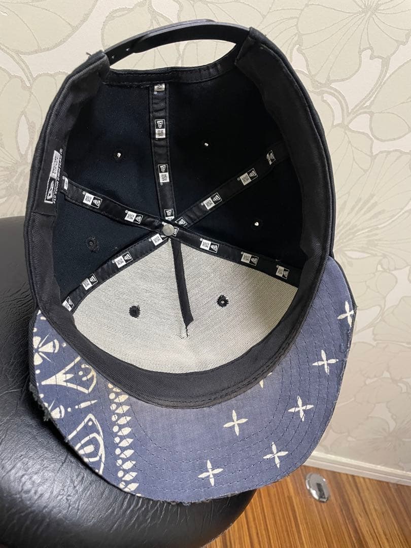 初期 CHALLENGER×NEW ERA つば切りキャップ