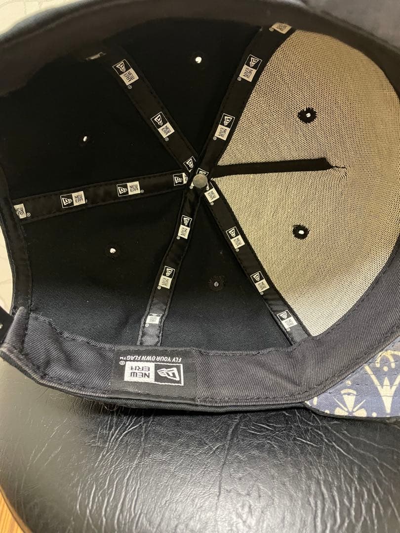 初期 CHALLENGER×NEW ERA つば切りキャップ