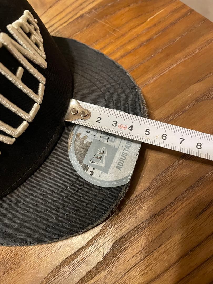 初期 CHALLENGER×NEW ERA つば切りキャップ