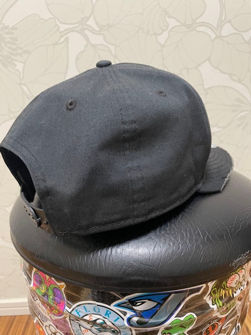 初期 CHALLENGER×NEW ERA つば切りキャップ