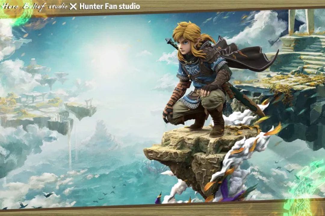 リンク　フィギュア　セルダの伝説　ガレージキット