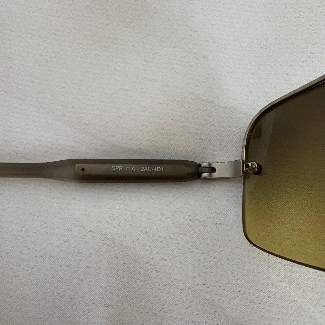 小物 archive PRADA half rim sunglasses