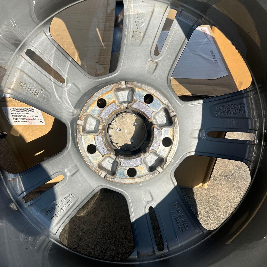 プジョー 純正アルミホイール 17 inch 7.5J