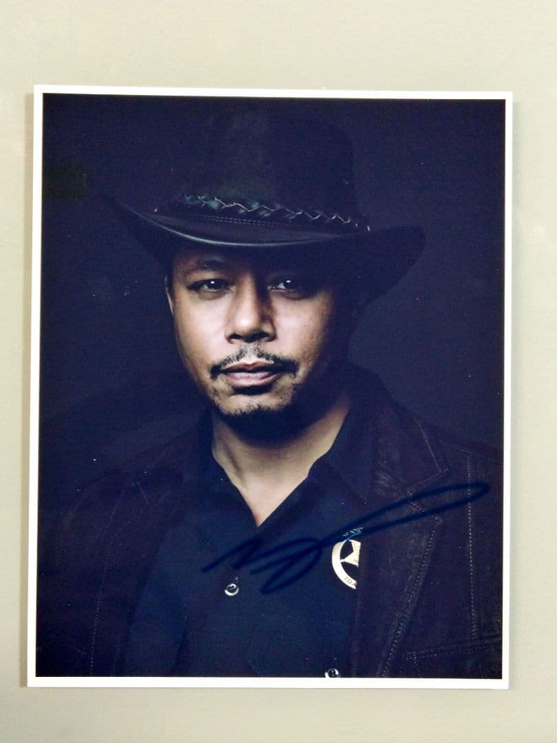 テレンス・ハワード直筆サイン入り超大型写真…Empire 成功の代償…