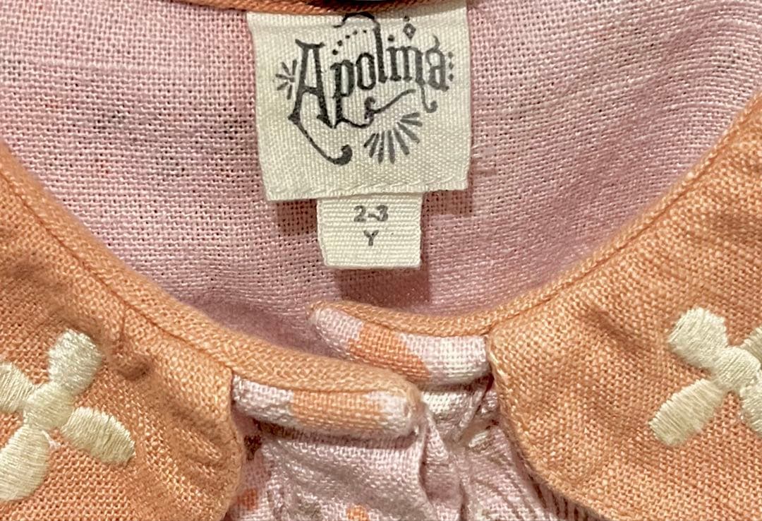 ワンピース Apolina Mara Shirtdress 2-3y