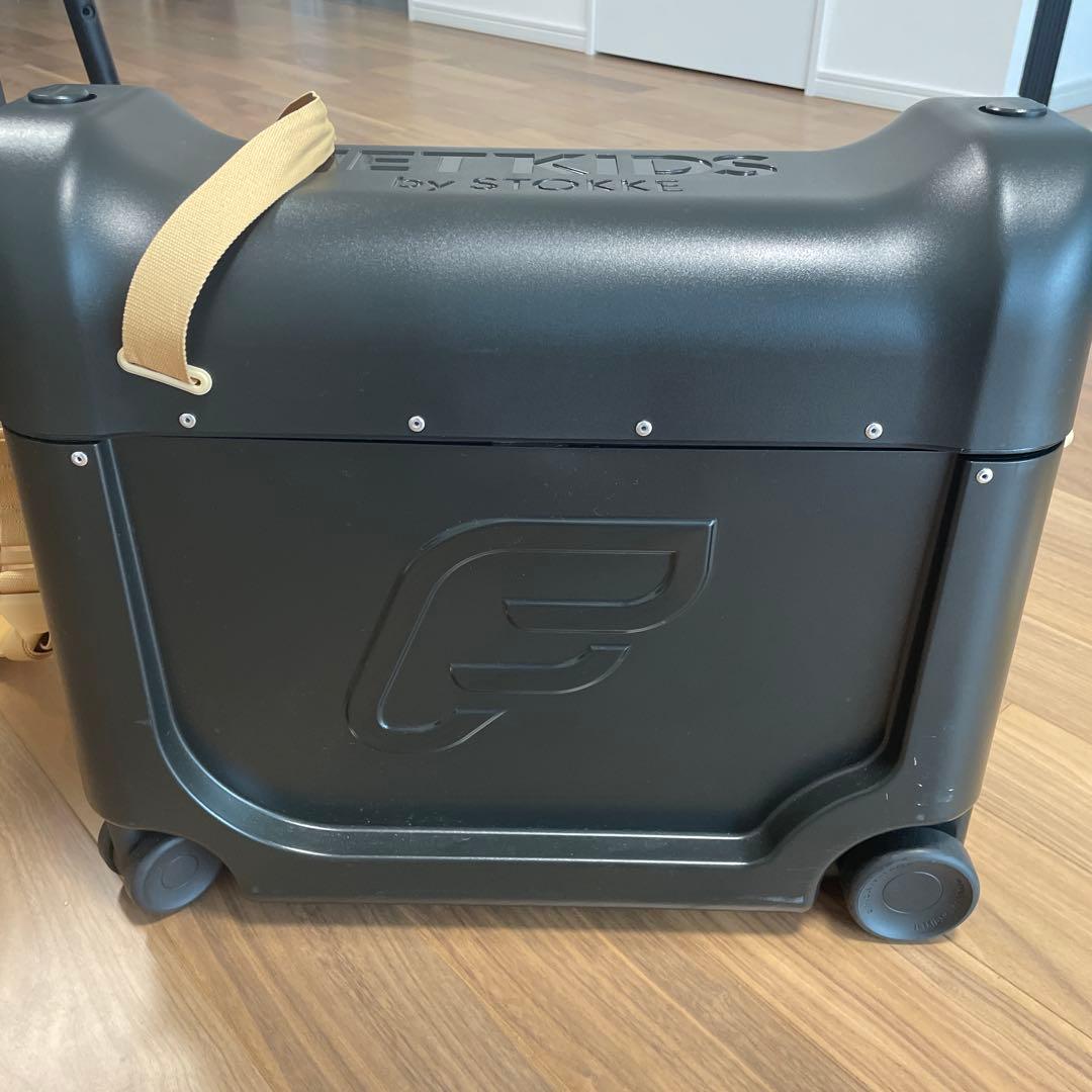 【美品】マットレス付きジェットキッズ JETKIDS bySTOKKE ブラック
