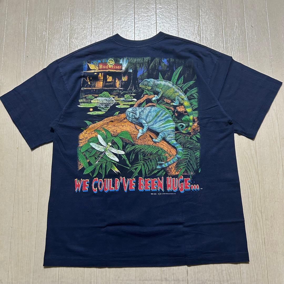 バドワイザー　Budweiser カメレオン　Tシャツ　90s XL