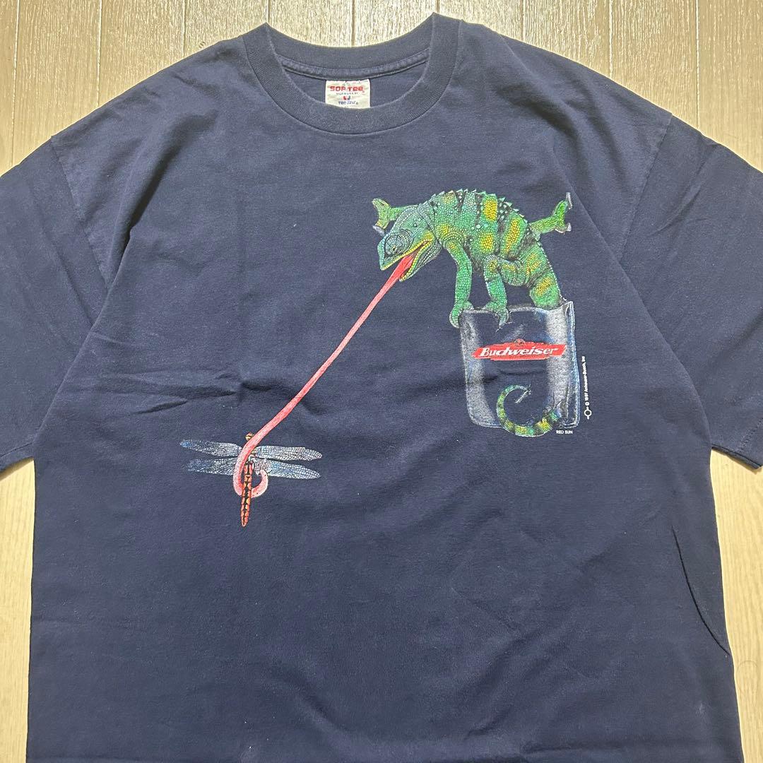 バドワイザー　Budweiser カメレオン　Tシャツ　90s XL