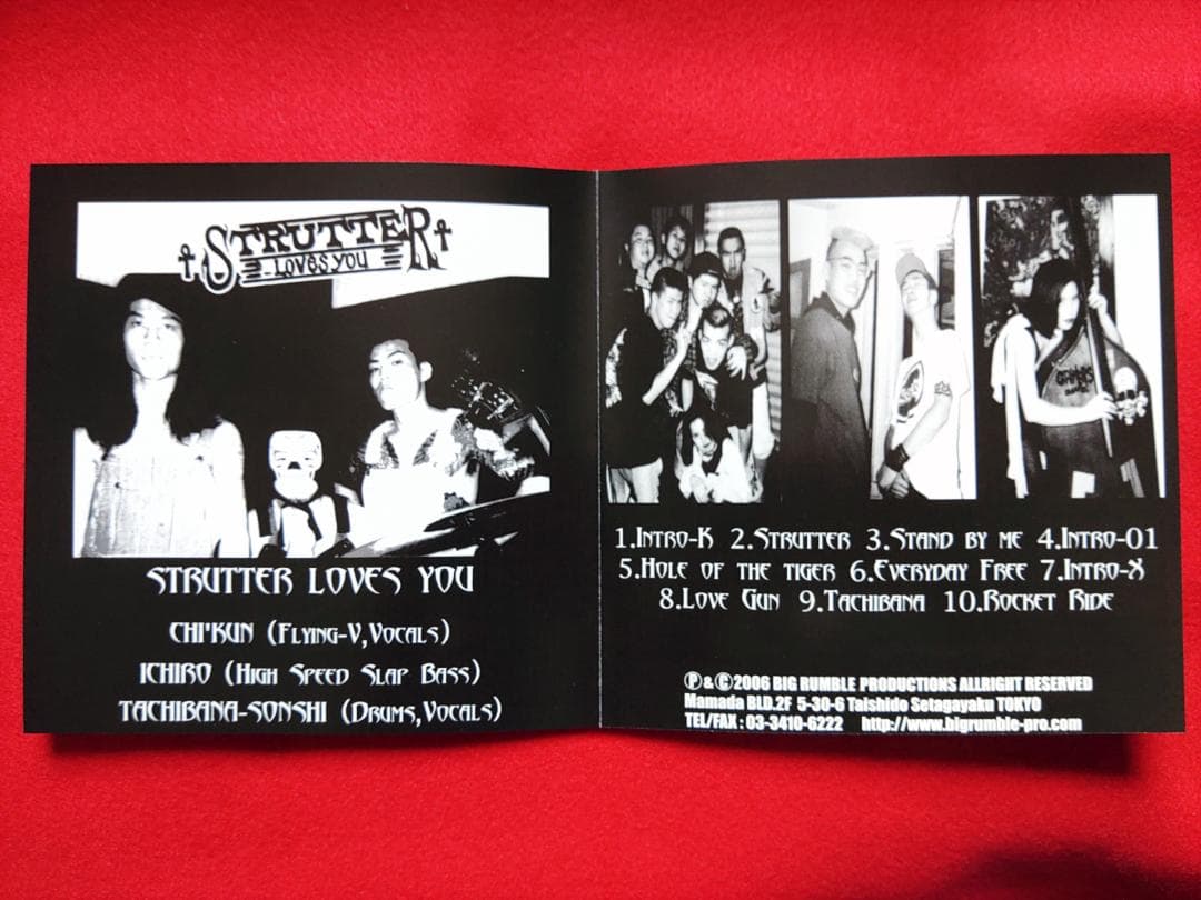 【値下】STRUTTER LOVES YOU CD　サイコビリー　ロカビリー