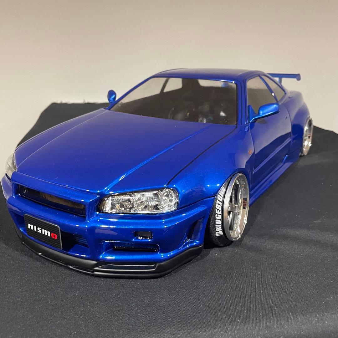 パンドラ 日産　スカイラインgt-r r34 1/10 ラジコンボディ　yd-2