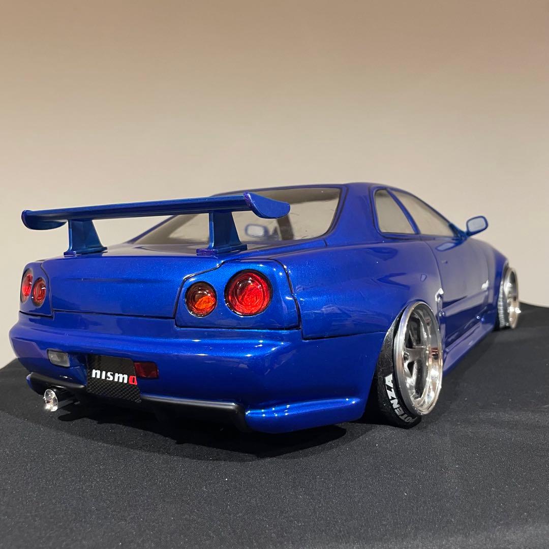 パンドラ 日産　スカイラインgt-r r34 1/10 ラジコンボディ　yd-2