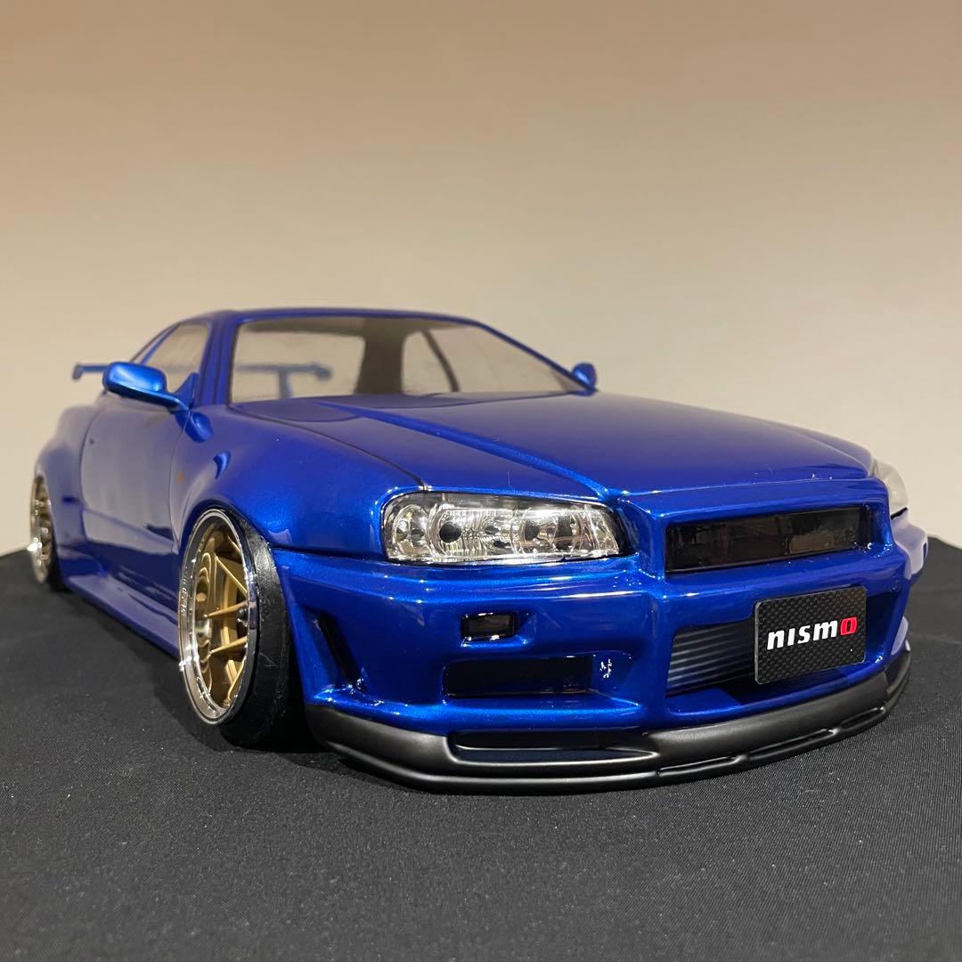 パンドラ 日産　スカイラインgt-r r34 1/10 ラジコンボディ　yd-2