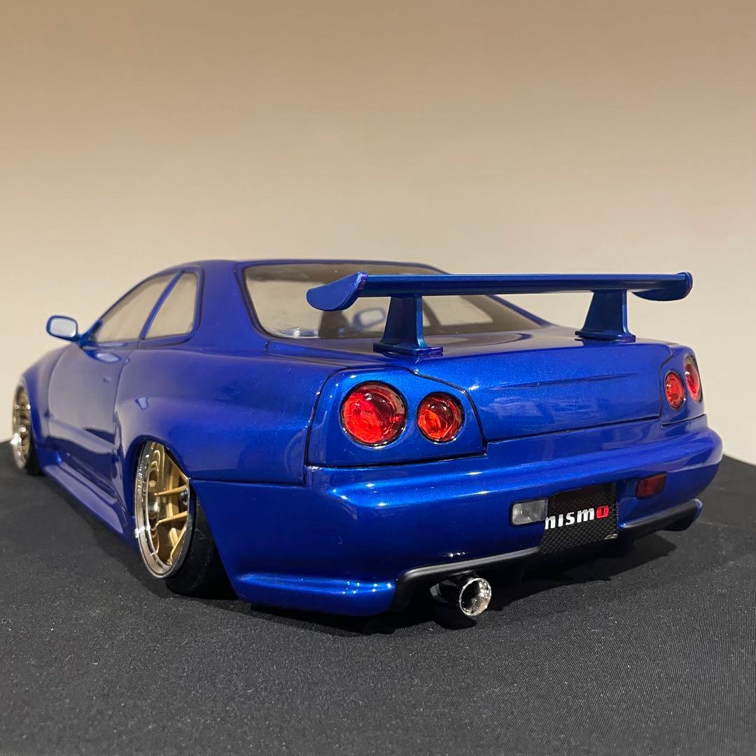 パンドラ 日産　スカイラインgt-r r34 1/10 ラジコンボディ　yd-2