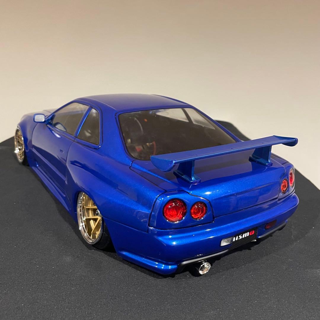 パンドラ 日産　スカイラインgt-r r34 1/10 ラジコンボディ　yd-2
