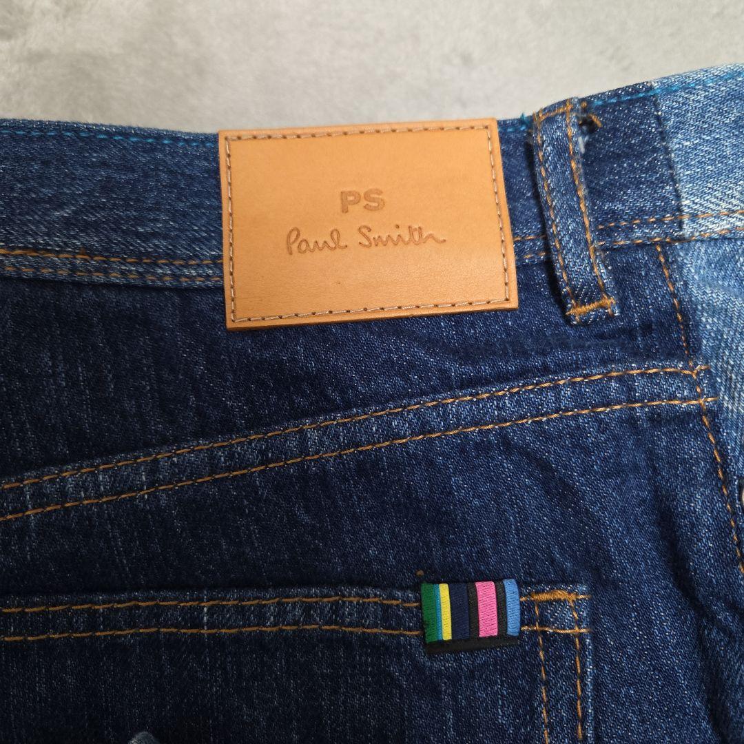 【新品タグなし】Paul Smith ストレートデニム PS