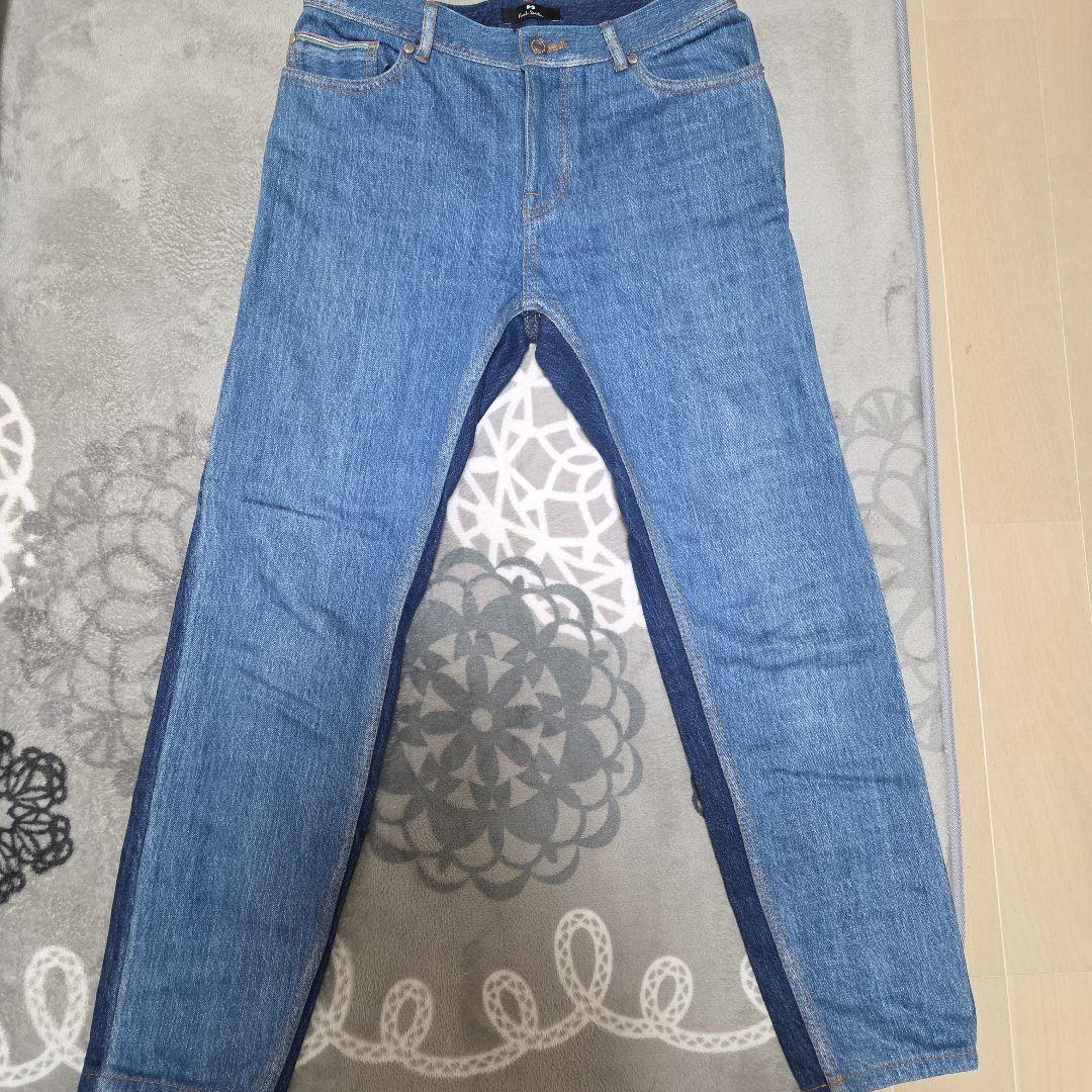 【新品タグなし】Paul Smith ストレートデニム PS