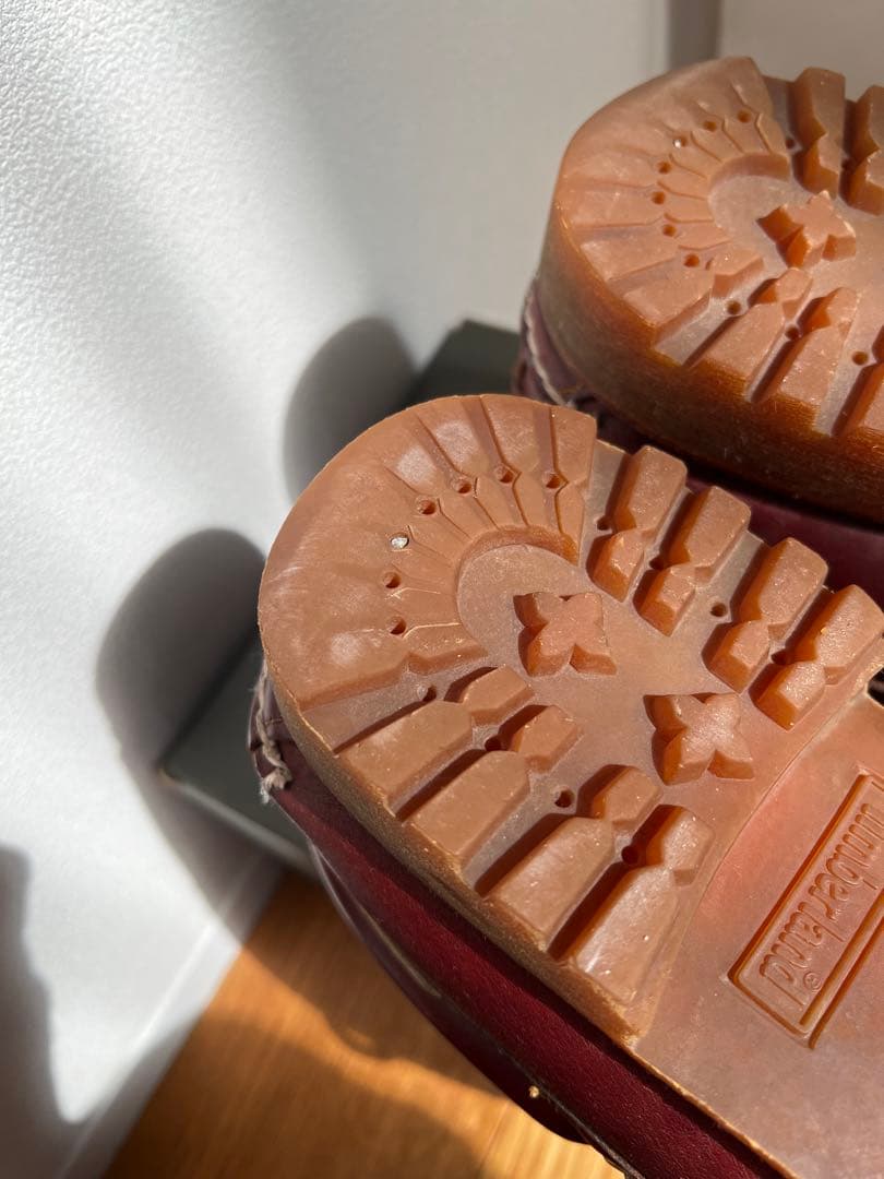 Timberland バーガンディ デッキシューズ