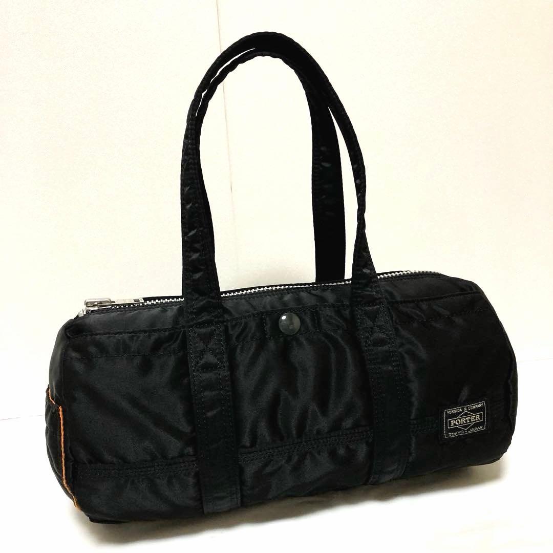 超美品✨希少 ポータータンカー ダッフル ミニボストンバッグS 黒 吉田カバン