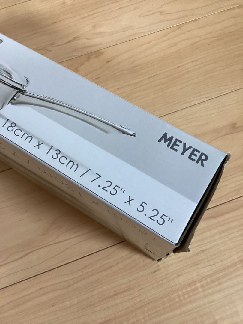 新品未使用　MEYER 蓋付エッグパン18cm マキシムSS マイヤー