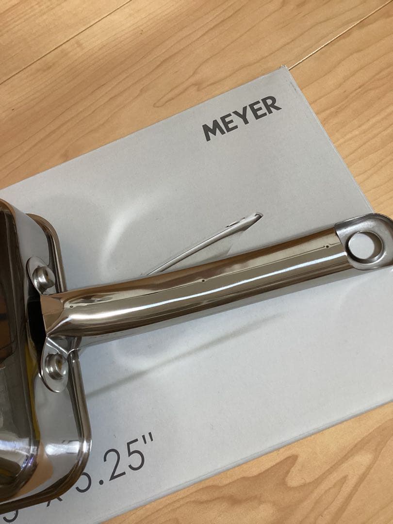 新品未使用　MEYER 蓋付エッグパン18cm マキシムSS マイヤー