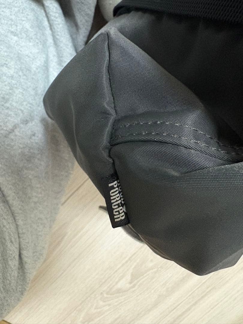 【極美品　希少色】PORTER ボストンバッグ チャコールシャチ　タンカー