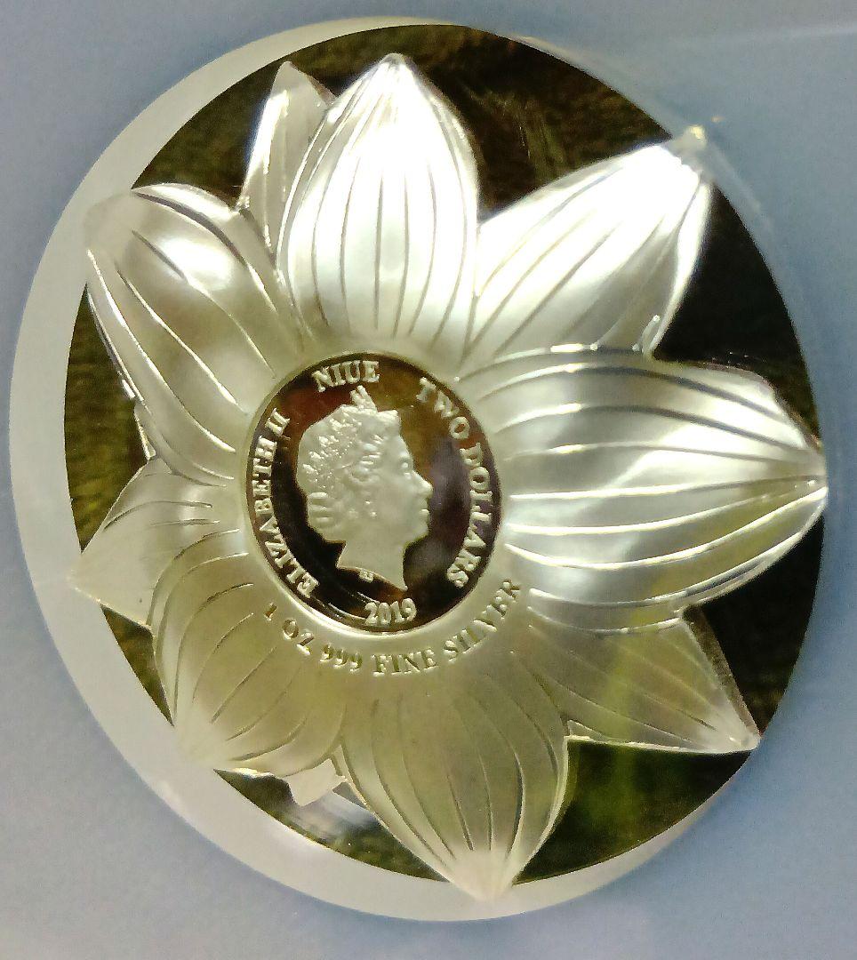 2019 PF70 UC ニウエ 1オンス 銀貨 記念 　NGC PCGS