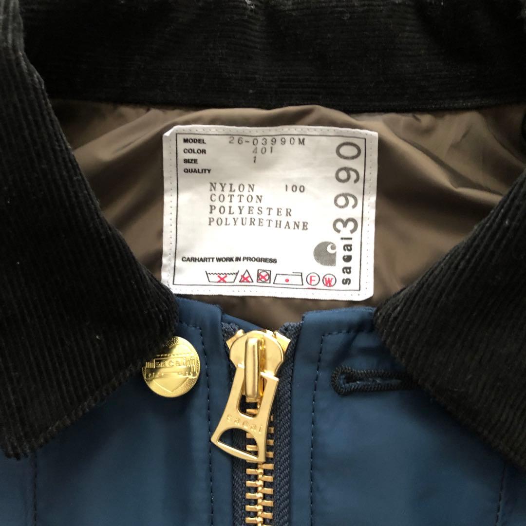 ジャケット・アウター sacai Carhartt Nylon Twill Duck Blouson