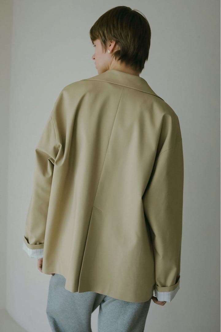 manof マノフ DETAILED OVER SIZE JACKET 美品