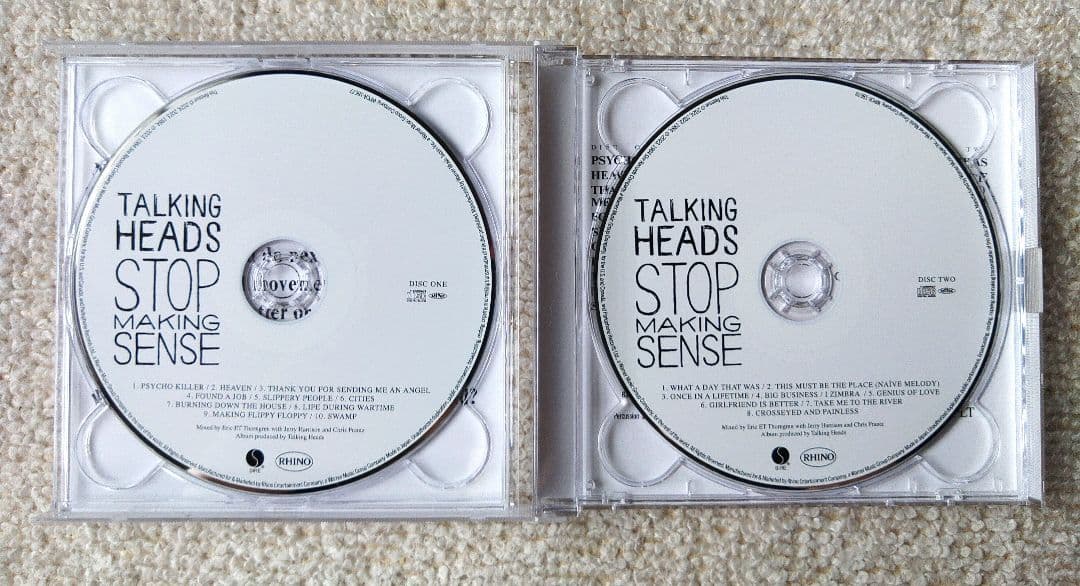 洋楽 Talking Heads Stop Making Sense