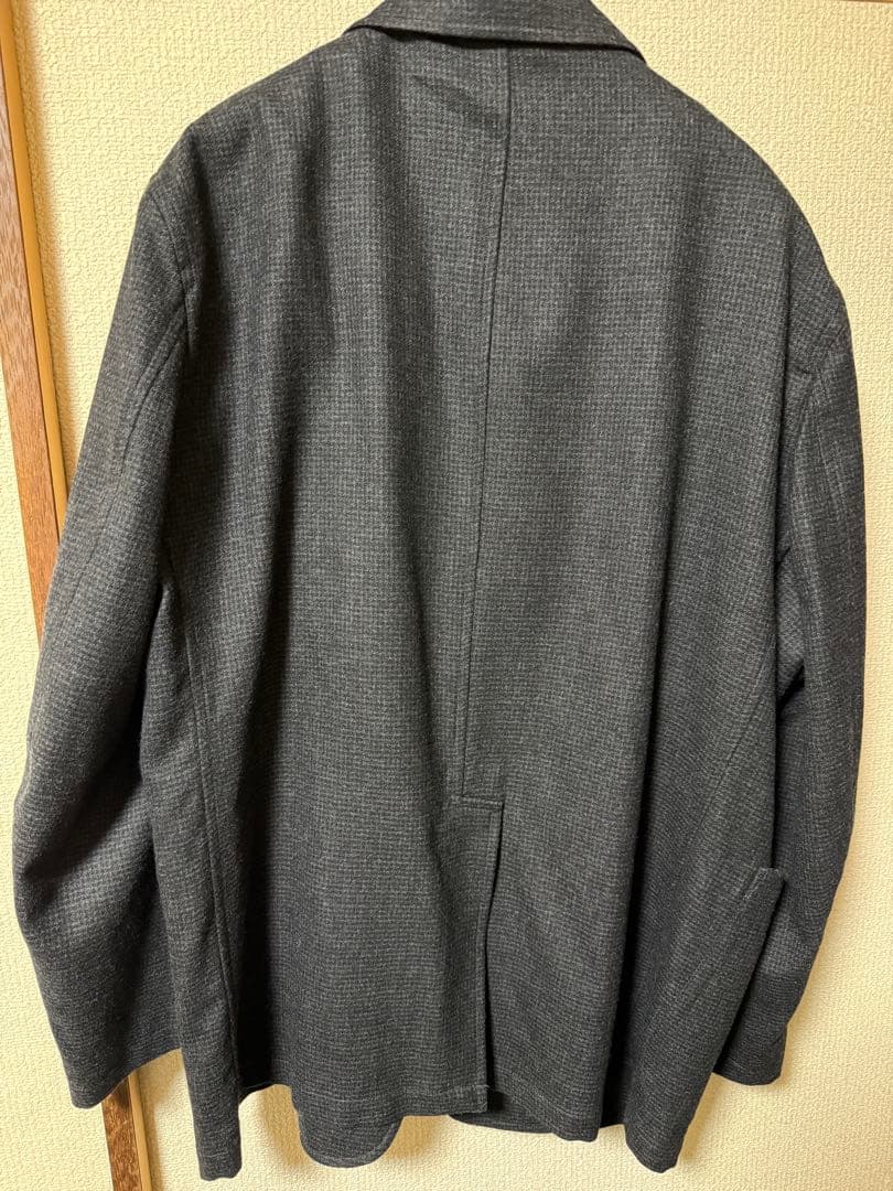 LIDNM WOOL MILLED IVY JACKET Sサイズ