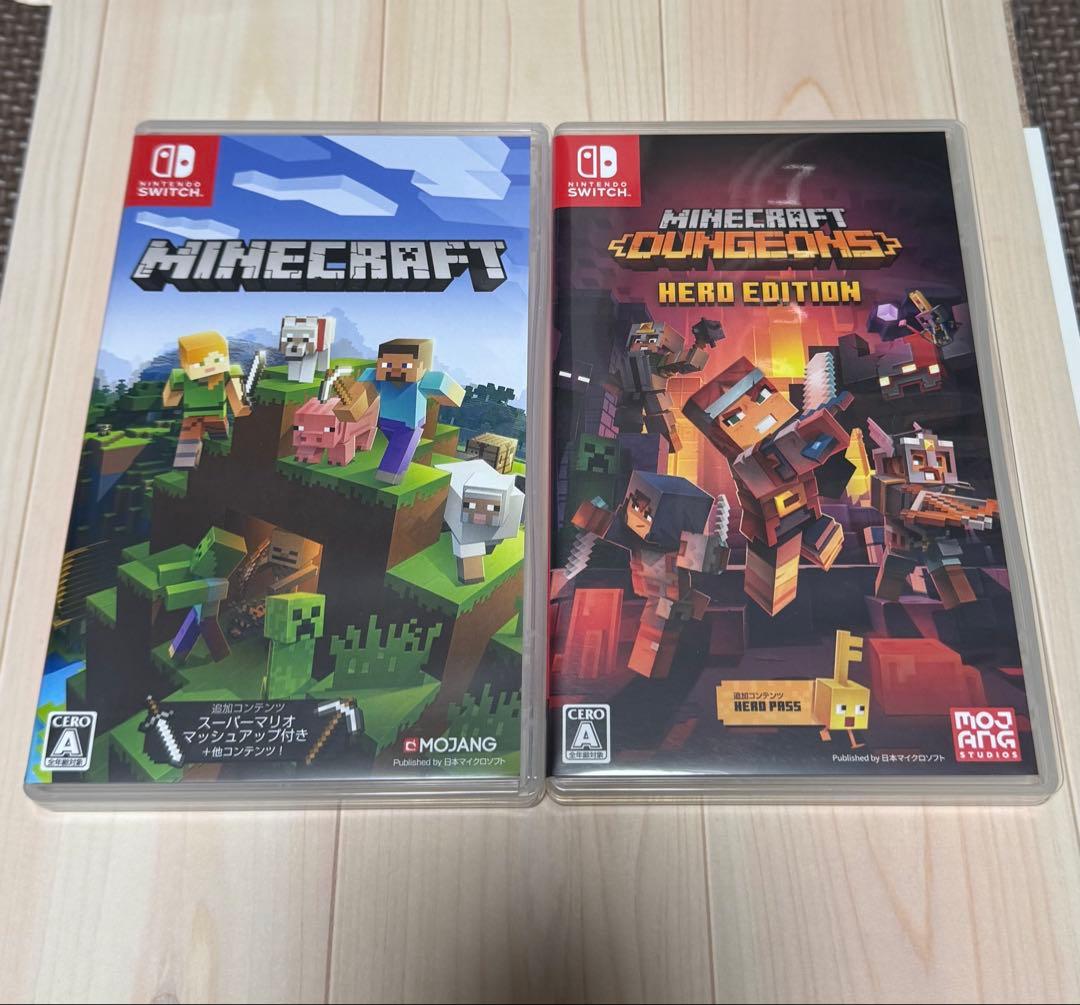 Minecraft & Minecraft Dungeons 2本セット