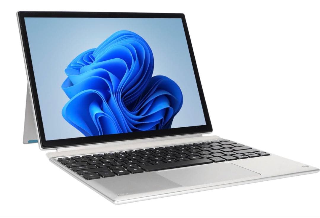 グレー 2-in-1 ノートPC タッチスクリーン