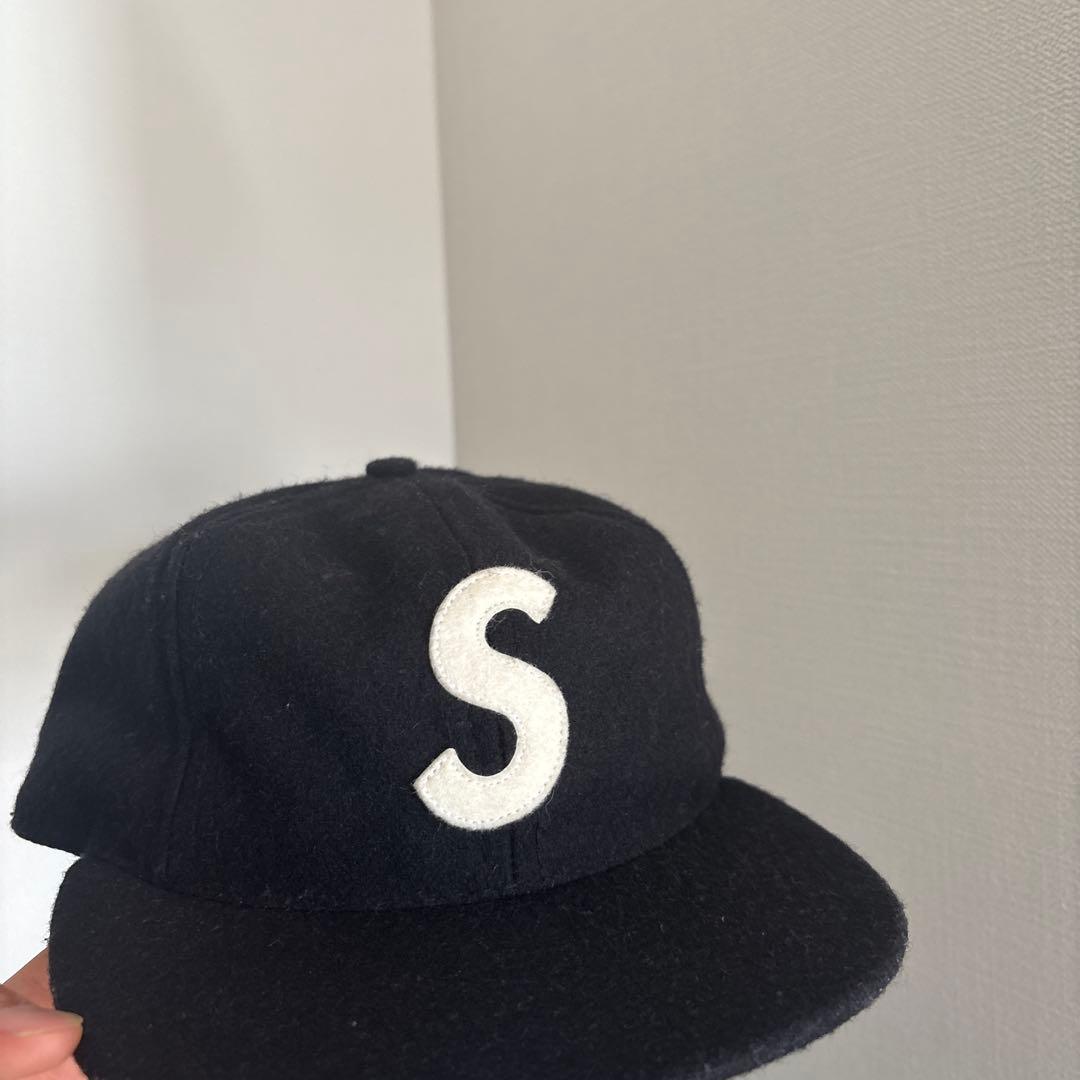 帽子 supreme ebbets s logo 6-panel