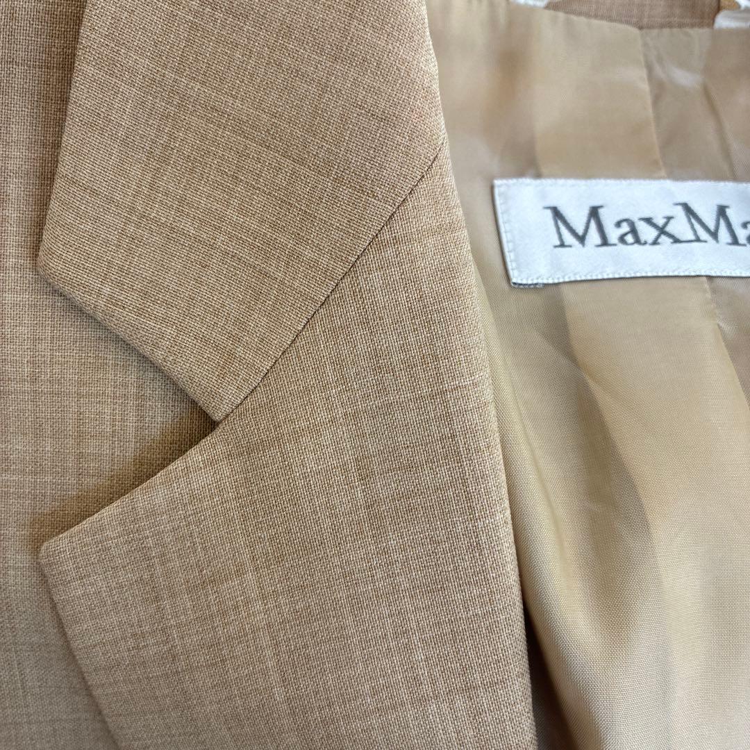 美品✨MaxMara テーラードジャケット 40 ベージュ