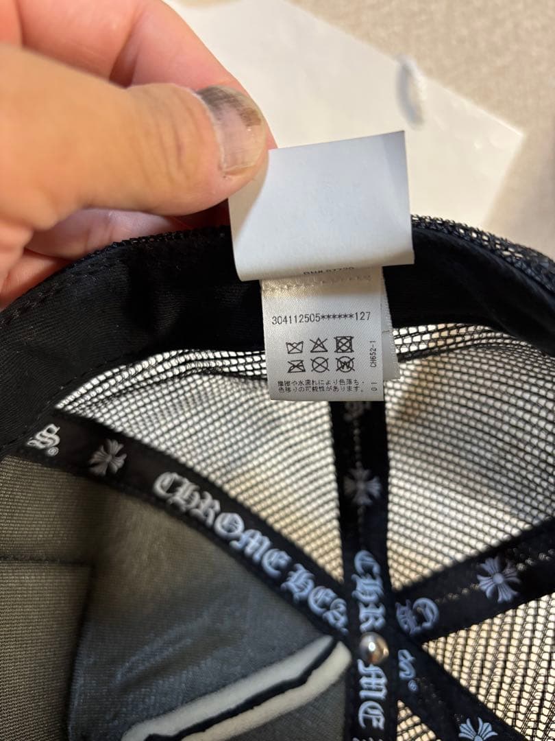 【極美品】クロムハーツキャップ　国内正規品　現行モデル　未使用に近い