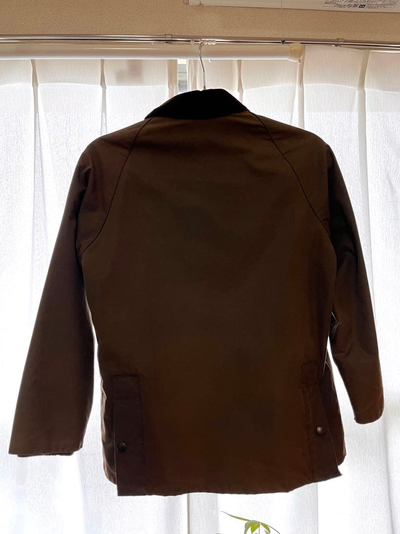 【週末値下げ中】美品　　バブアー ビデイル　オイルド　ブラウン　レディースS相当