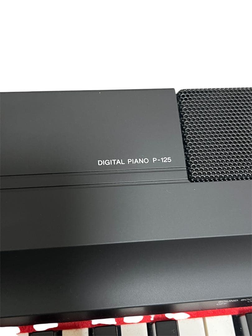 ヤマハ YAMAHA 電子ピアノ Pシリーズ ブラック　P-125 19年製
