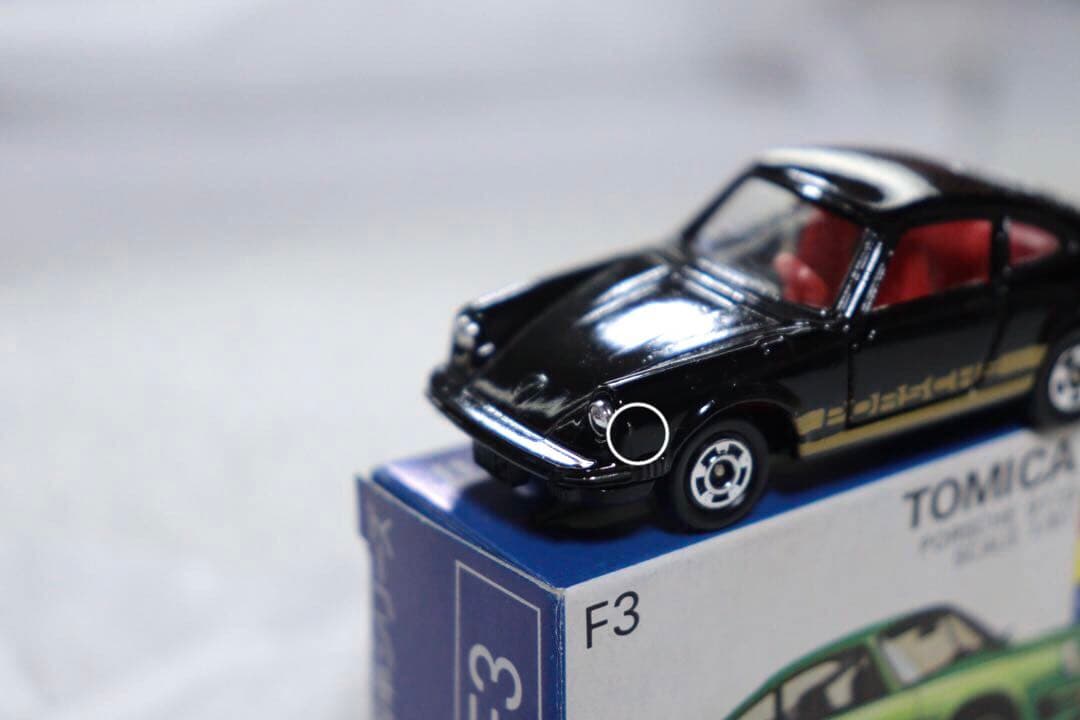 日本製　トミカ　外国車シリーズ　ポルシェ911S F3 青箱　トミー